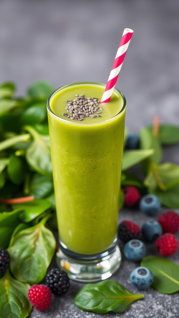 Nutritious Green Power Smoothie